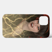 Mooie Lady Vamp Perfecte Halloween Heks Stijl Case-Mate iPhone Case (Achterkant (horizontaal))