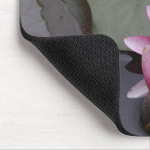 Mooie lakbloemen op mause pad muismat (Hoek)