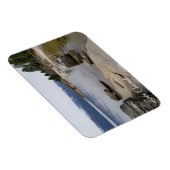 Mooie Lake Cascade Shoreline Magneet (Rechterzijde)