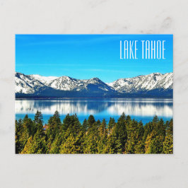 Mooie Lake Tahoe Ansichtkaart Briefkaart