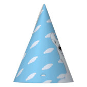 Mooie lama en wolken feesthoedjes (Links)