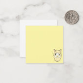 Mooie Lama Tekening Notitiekaartje (Voorkant / Achterkant in situ)