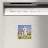 Mooie lammetjes van Ford Madox Brown Magneet (Insitu (Vaatwasser))