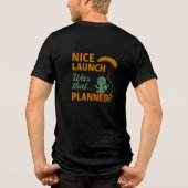 Mooie lancering Tri-Blend shirt (Achterkant)