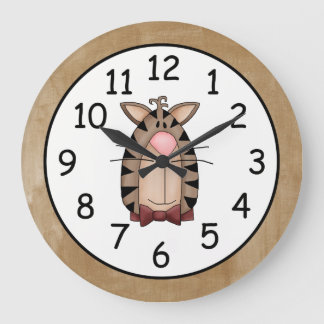 Mooie landkat grote klok