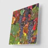 Mooie landklok voor wijn vierkante klok (Hoek)