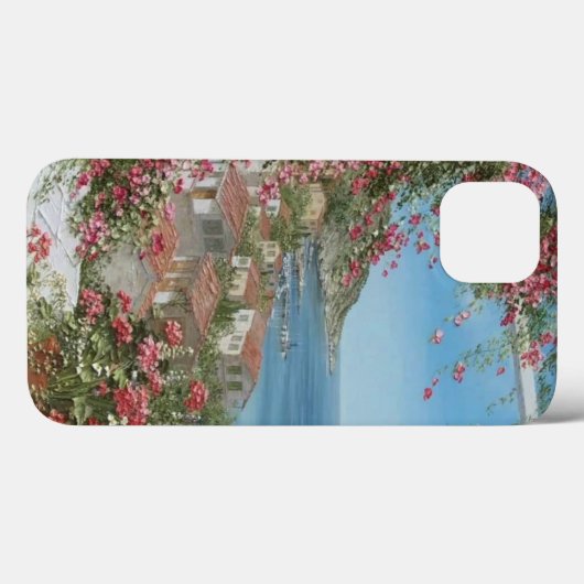 Mooie landkust Italië Case-Mate iPhone Case (Achterkant (horizontaal))