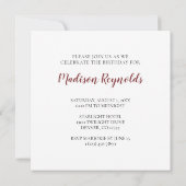 Mooie landpaarden in puin kaart (Achterkant)