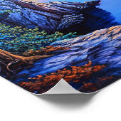 Mooie landschap poster (Hoek)