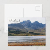 Mooie landschap van Isle of Skye - Schotland, Vere Briefkaart (Voorkant / Achterkant)