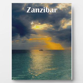 Mooie landschap | Zanzibar Fotoplaat