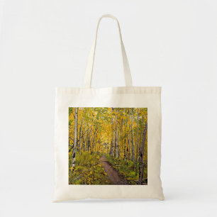 Mooie landschappelijke herfstroute in Espenboomgaa Tote Bag