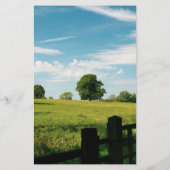 Mooie landschappelijke omgeving briefpapier (Achterkant)