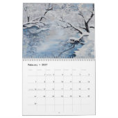 Mooie landschappen 2023 kalender - olieschilderije (Feb 2027)