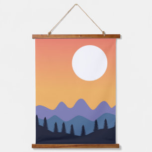 Mooie landschappen hangend wandkleed