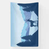 Mooie landschappen spandoek (Verticaal)