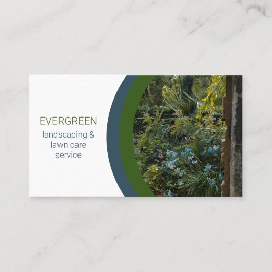 Mooie landschapsfoto Visitekaartje (Voorkant)