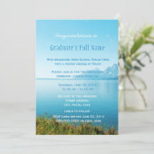 Mooie landschapsfotografie afstuderen kaart (Staand voorkant)