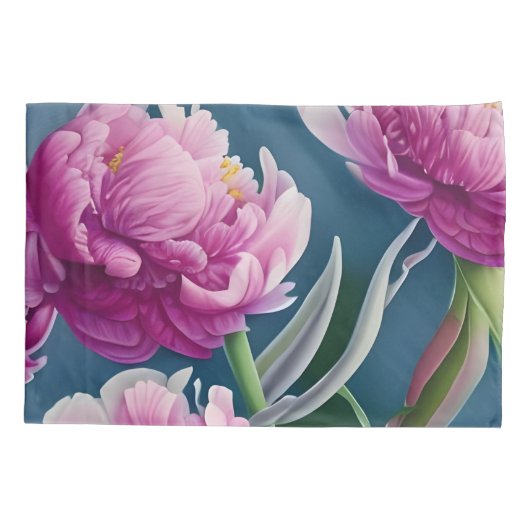 Mooie landtuinvolken kussensloop (Achterkant-Links)