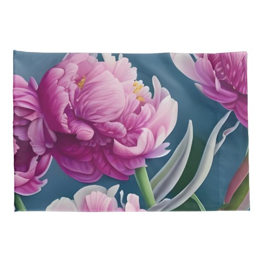 Mooie landtuinvolken kussensloop (Achterkant-Rechts)