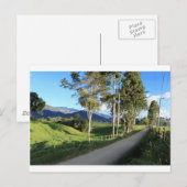 Mooie landweg Salento Colombia Briefkaart (Voorkant / Achterkant)