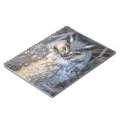 Mooie, langbeboeide boomgaard bij de zon notitieboek (Linkerzijde)