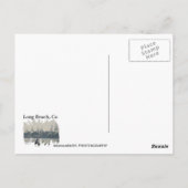 Mooie Lange Beach Briefkaart! Briefkaart (Achterkant)