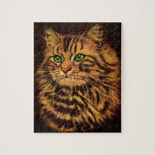 mooie langharige kat legpuzzel (Verticaal)