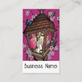 Mooie lantaarn visitekaartje (Voorkant)