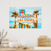 Mooie Las Vegas, Nevada, VS Poster (Keuken)