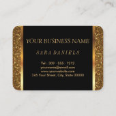 Mooie Lashes - Paars Visitekaartje (Achterkant)