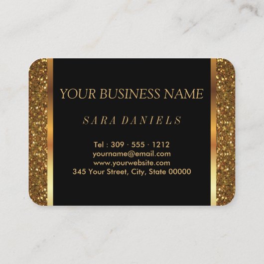 Mooie Lashes - Paars Visitekaartje (Achterkant)