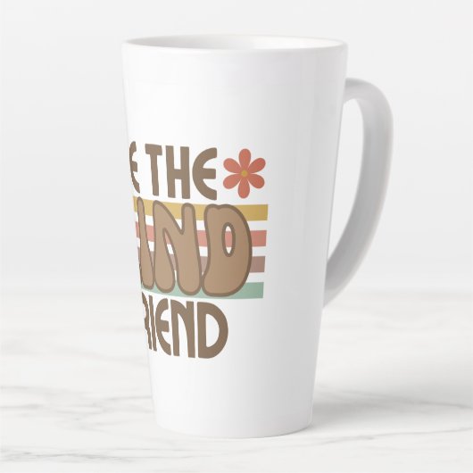 Mooie latte Mok (Rechterhoek)