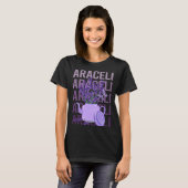 Mooie Lavendel - Araceli Naam T-shirt (Voorkant volledig)