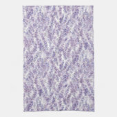 Mooie Lavendel Bloemen Bruiloftsdouche Theedoek (Verticaal)