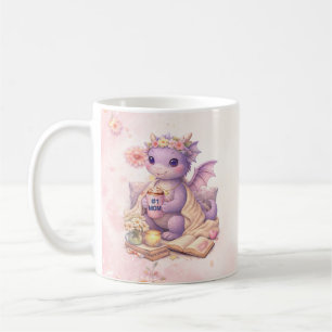 Mooie Lavendel Draak Koffiemok