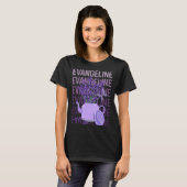 Mooie Lavendel - Evangeline Naam T-shirt (Voorkant volledig)
