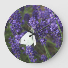 mooie lavendel grote klok