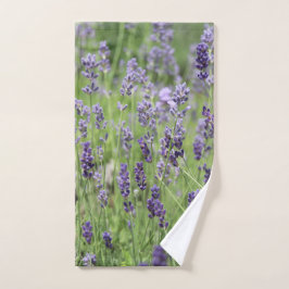 Mooie Lavendel Handdoekenset Bad Handdoek