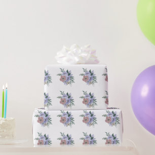 Mooie lavendel in boeket cadeaupapier