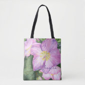 Mooie Lavendel Lenten Roos Kleurrijk Tote Bag (Voorkant)