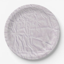 Mooie lavendel papieren borden met gekreukeld ontw