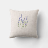 Mooie lavendel & rozen kussen (Achterkant)