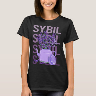 Mooie Lavendel - Sybil Naam T-shirt