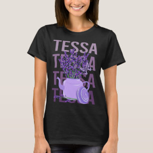 Mooie Lavendel - Tessa Naam T-shirt