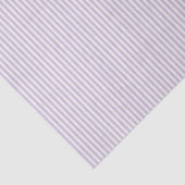 Mooie lavendel witte strepen bruidsdouche tissuepapier (Detail)