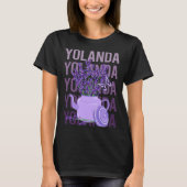 Mooie Lavendel - Yolanda Naam T-shirt (Voorkant)