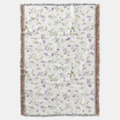 Mooie lavendelbloemen deken (Voorkant Verticaal)