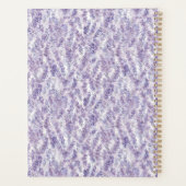 Mooie lavendelbloemen   planner (Achterkant)