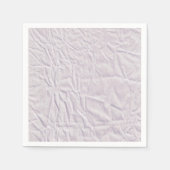 Mooie lavendelkleurige servetten met een gekreukel (Voorkant)